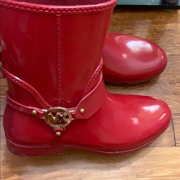 Micheal kors rain boots - Picture 1 of 3